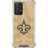 NFL New Orleans Saints Double Vision Galaxy A52 5G Clear Case